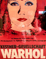 Kestner-Gesellschaft Poster 1981 Limited Edition Print by Andy Warhol - 0 Kestner-Gesellschaft Poster 1981 Limited Edition Print by Andy Warhol - 0