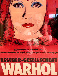 Kestner-Gesellschaft Poster 1981 Limited Edition Print - Andy Warhol Kestner-Gesellschaft Poster 1981 Limited Edition Print - Andy Warhol