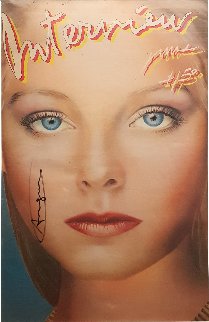 Interview Magazine (Jodie Foster Cover) HS 1980 Limited Edition Print - Andy Warhol Interview Magazine (Jodie Foster Cover) HS 1980 Limited Edition Print - Andy Warhol