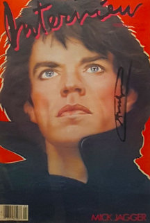 Andy Warhol Interview Magazine (Mick Jagger Cover) 1985 HS Other - Andy Warhol