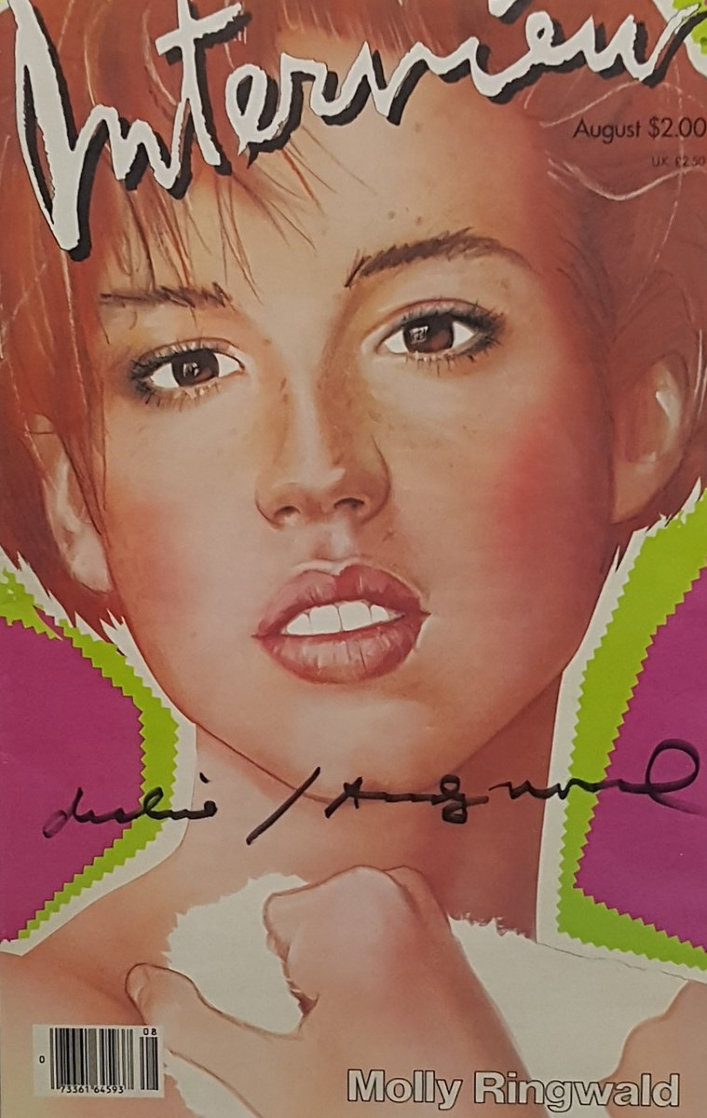 Interview Magazine (Molly Ringwald Cover) 1985 Limited Edition Print by Andy Warhol Interview Magazine (Molly Ringwald Cover) 1985 Limited Edition Print by Andy Warhol