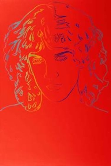 Billy Squiers Unique 1982 60x40 by Andy Warhol