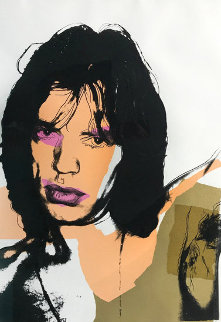Mick Jagger 1975 FS 141 Limited Edition Print - Andy Warhol Mick Jagger 1975 FS 141 Limited Edition Print - Andy Warhol