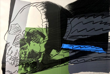 Skull Fs160 1976 Limited Edition Print - Andy Warhol Skull Fs160 1976 Limited Edition Print - Andy Warhol