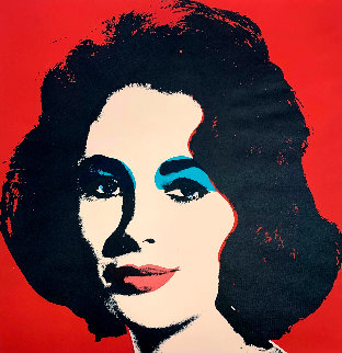 Liz II 7 1964 Limited Edition Print - Andy Warhol