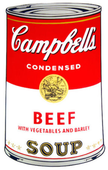 Beef Soup 1968 FS II.47   by Andy Warhol