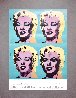 Four Marilyns Poster 1985 HS Limited Edition Print by Andy Warhol - 1