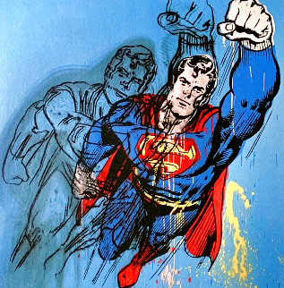 Uncle Sam and Superman - Set of 2 Limited Edition Print - Andy Warhol Uncle Sam and Superman - Set of 2 Limited Edition Print - Andy Warhol