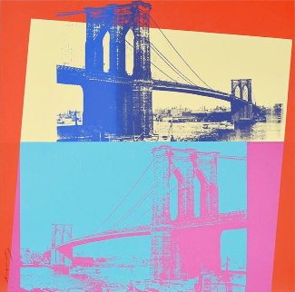 Brooklyn Bridge, Fs 11.290 1983 Limited Edition Print - Andy Warhol Brooklyn Bridge, Fs 11.290 1983 Limited Edition Print - Andy Warhol