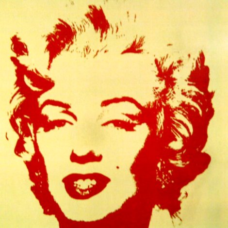 Golden Marilyn 11.40 Limited Edition Print - Andy Warhol