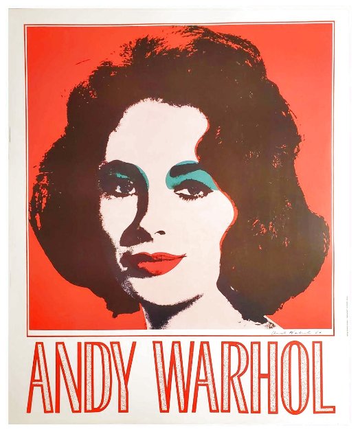 Liz Taylor 1989 Other by Andy Warhol