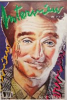 Andy Warhol's Interview Magazine (Robin Williams Cover) 1986 Limited Edition Print by Andy Warhol - 0