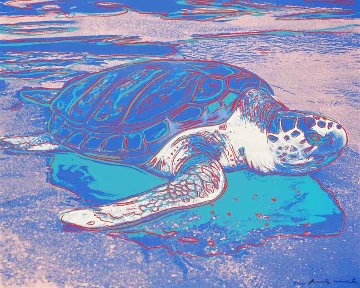 Sea Turtle, FS Ii.360 1985 Limited Edition Print - Andy Warhol