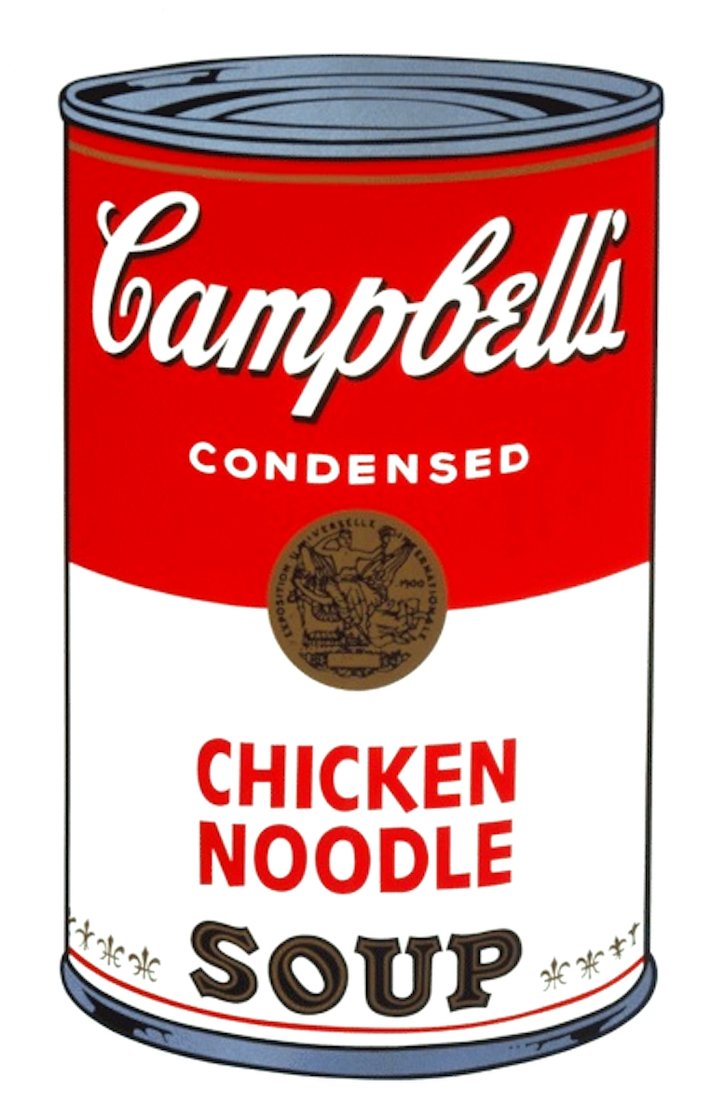 Campbell's Soup I, Chicken Noodle 1968 FS II. 45 Limited Edition Print by Andy Warhol