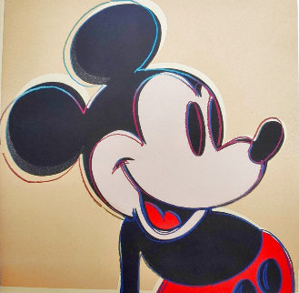Mickey Mouse Limited Edition Print - Andy Warhol