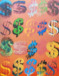 Dollar Sign Limited Edition Print - Andy Warhol