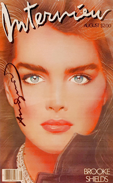 Interview Magazine Brooke Shields Cover, Complete Issue 1983 HS Limited Edition Print by Andy Warhol