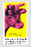 Cow Wallpaper (Yellow/Pink) 1983 HS - Huge Limited Edition Print by Andy Warhol - 1