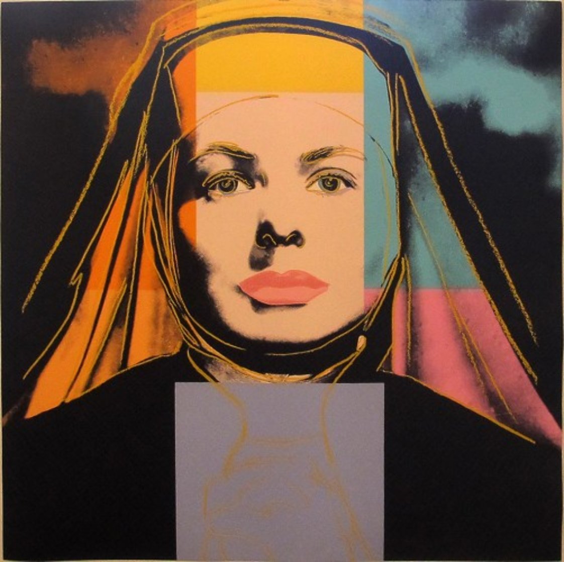 Ingrid Bergman - Nun, 1983 FS II.314 Limited Edition Print by Andy Warhol Ingrid Bergman - Nun, 1983 FS II.314 Limited Edition Print by Andy Warhol