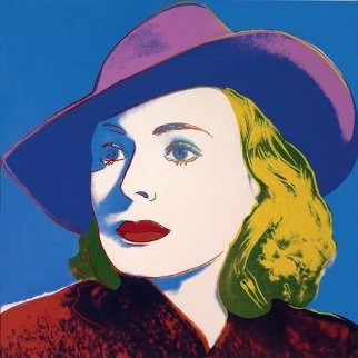 Ingrid Bergman - With Hat Fs II.194 AP 1983 Limited Edition Print - Andy Warhol Ingrid Bergman - With Hat Fs II.194 AP 1983 Limited Edition Print - Andy Warhol