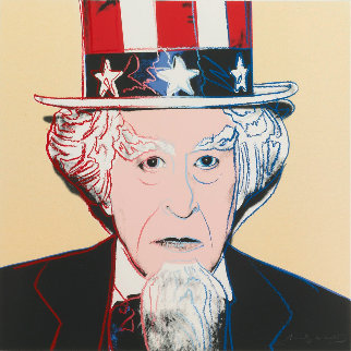 Myths: Uncle Sam FS II.259 1981 Limited Edition Print - Andy Warhol Myths: Uncle Sam FS II.259 1981 Limited Edition Print - Andy Warhol