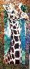 Curious Giraffe No. 1 AP Huge Limited Edition Print by Val Warner - 0