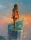 Dream Walker 2003 32x30 Original Painting - Jim Warren