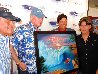 Beach Boys 50th Anniversary 2010  - Rare - Embellished Limited Edition Print by Jim Warren - 1