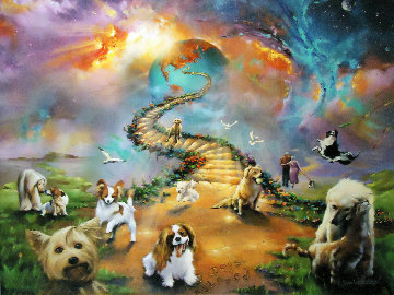 Visiting the Rainbow Bridge 2016 Limited Edition Print - Jim Warren