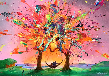 Trees of Love AP 2020 Limited Edition Print - Jim Warren Trees of Love AP 2020 Limited Edition Print - Jim Warren