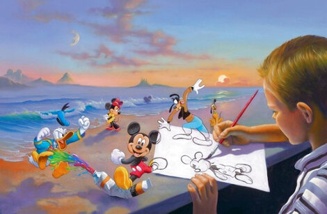 Dream Maker - Disney Limited Edition Print - Jim Warren