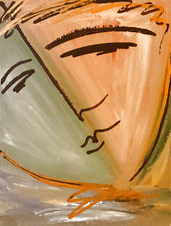 Figurative B 1999 36x30 Original Painting - Jim Warren Figurative B 1999 36x30 Original Painting - Jim Warren
