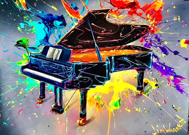 Very Grand Piano 2020 Limited Edition Print by Jim Warren