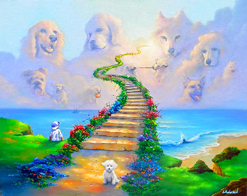All Dogs Go to Heaven IV 2016 Limited Edition Print - Jim Warren