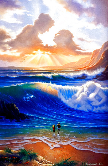 Romantic Day Limited Edition Print by Jim Warren