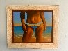 Sea-Thru Bikini 25x21 Original Painting by Jim Warren - 1