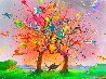 Trees of Love 2023 Embellished  - Huge Limited Edition Print by Jim Warren - 0