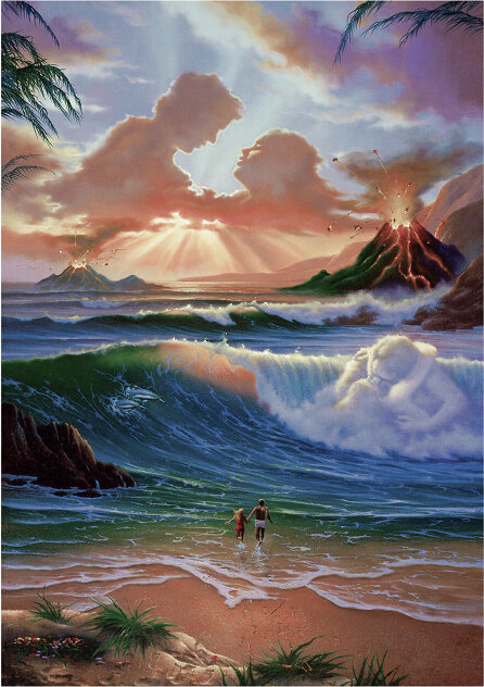 Romantic Day Limited Edition Print by Jim Warren