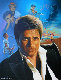 John Stamos Portrait 2010 Original Painting - Jim Warren