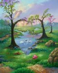 Seven Hearts 24x30 Original Painting - Jim Warren