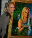 Kristin Chenoweth 2010 28x22 Original Painting by Jim Warren - 1