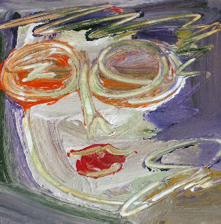 Figurative C 16x16 Original Painting - Jim Warren Figurative C 16x16 Original Painting - Jim Warren