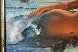 Surfers Dream 1970 24x34 Original Painting by Jim Warren - 3