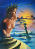 Second Coming 1981 34x28 Statue of Liberty Original Painting by Jim Warren - 0