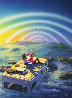 Flood 1989 28x22 Original Painting by Jim Warren - 0