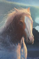Wild Spirit 1985 33x26 Original Painting by Jim Warren - 3