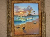 Love Conquers All 2006 23x26 Original Painting by Jim Warren - 7 Love Conquers All 2006 23x26 Original Painting by Jim Warren - 7