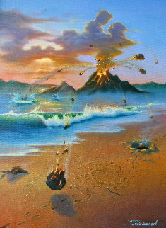 Love Conquers All 2006 23x26 Original Painting by Jim Warren