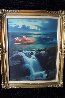 Dreamer 1981 34x28 - Hawaii Original Painting by Jim Warren - 1