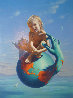 Peace on Earth 1990 26x32 Original Painting by Jim Warren - 0